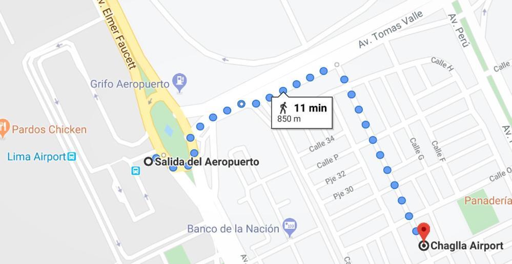 Chaglla Airport Bed & Breakfast Callao Exterior photo